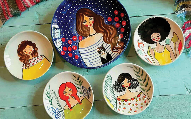 رنگ مخصوص برای رنگ آمیزی سفال